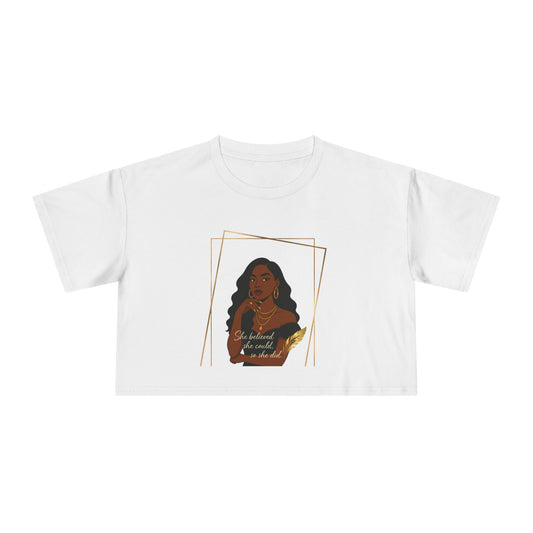 Empowered Women’s Crop Tee